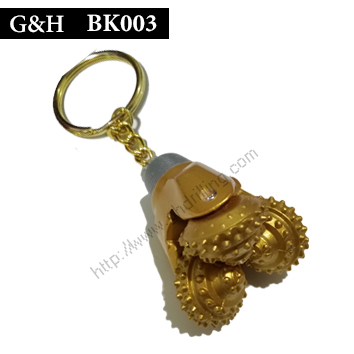 Tricone Drill Bits Keychain G&H BK003